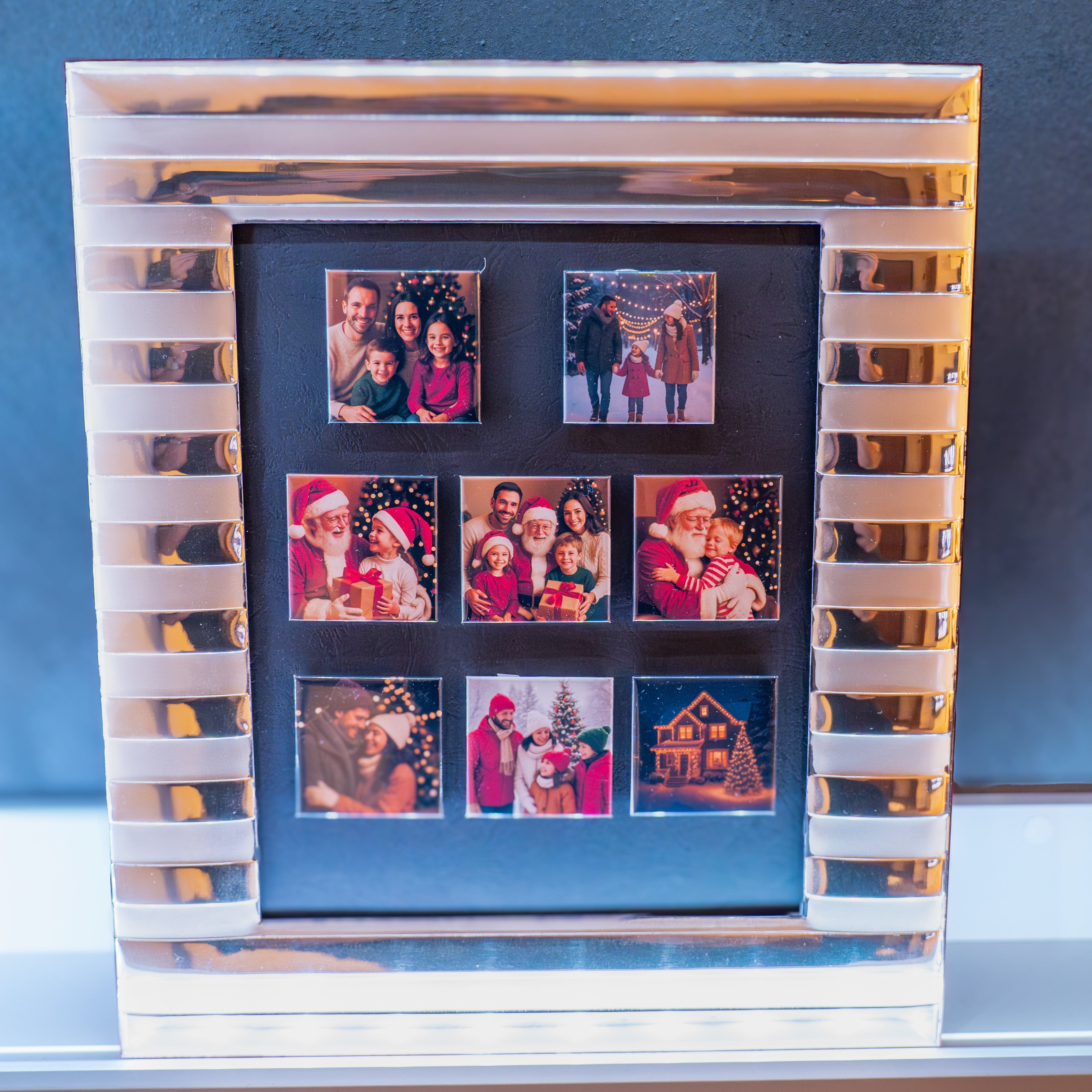 Magneti fotografici personalizzati 5x5 (set da 9)